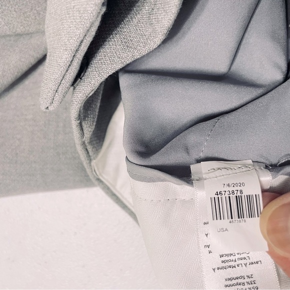 TALBOTS HAMPSHIRE ANKLE PANT - GREY size 12 - Picture 12 of 15